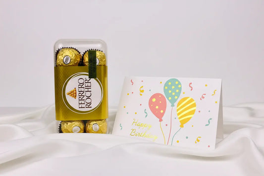 Ferrero Rocher Box + Birthday Card – Birthday Gift