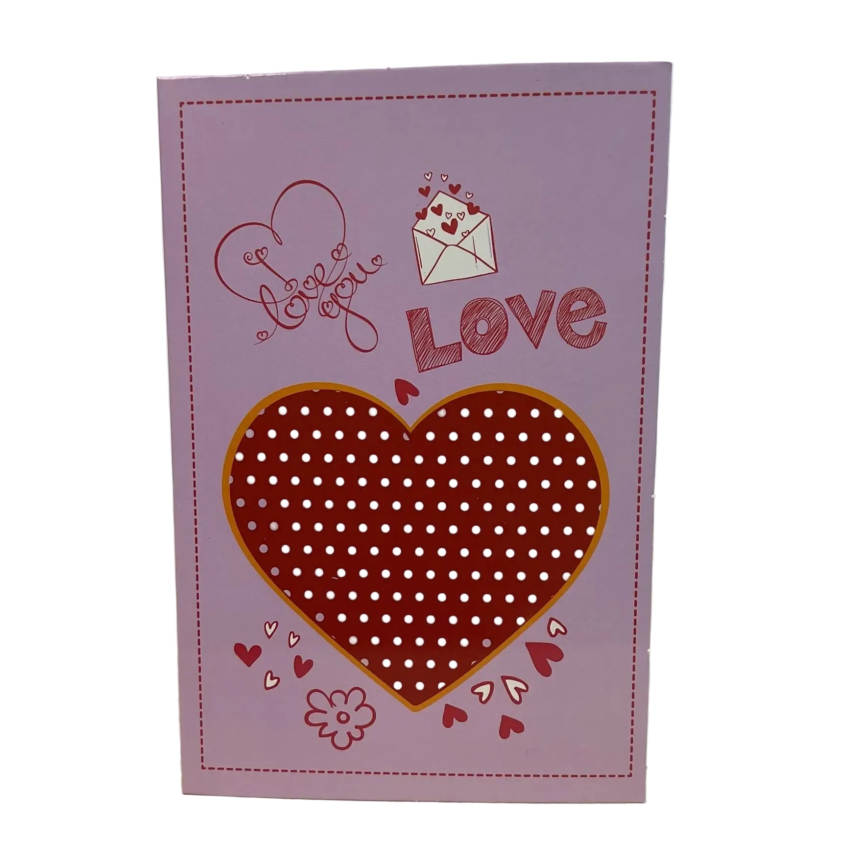 I love you greeting card add-on – Basic Karma